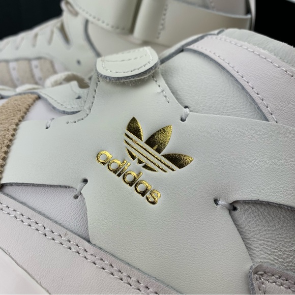 Adidas Forum 84 High Tops Neutral Tan Mens And Womens Size - Picture 14 of 16